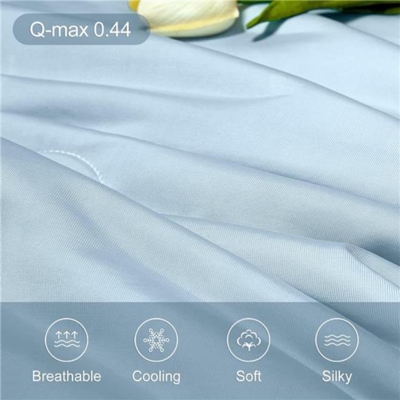 Cooling Blankets for Hot Sleepers - Cool Like Ice Cream Lightweight Blanket - Picture 3 of 6